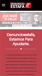 Mobile Screenshot of denuncioestafa.com